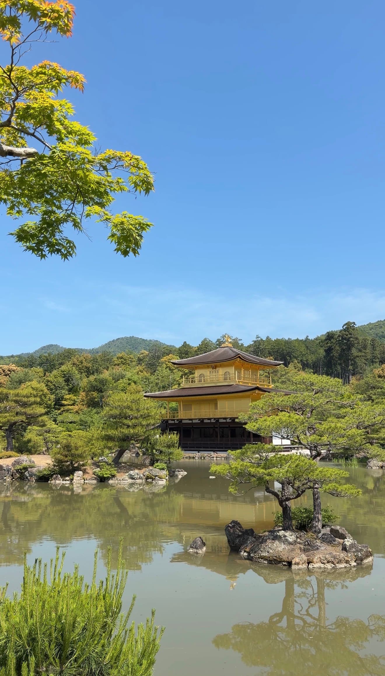 Kinkaku-ji — Templo do Pavilhão de Ouro, Kyoto