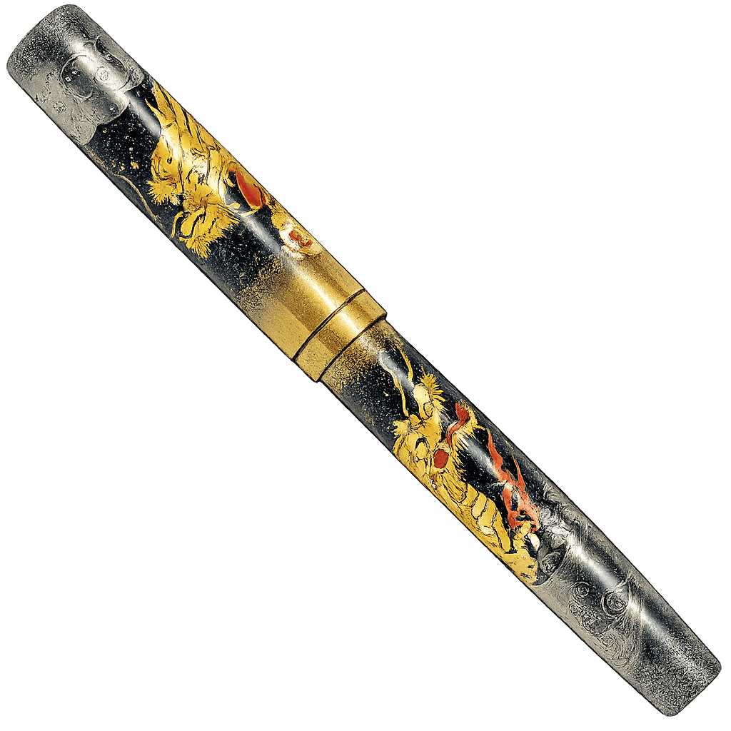 Caneta-tinteiro artesanal japonesa